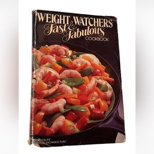 WEIGHT WATCHERS FAST & FABULOUS COOKBOOK 1983 HARDCOVER W DUST COVER COOKBOOK